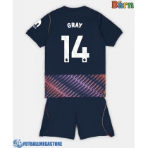 Fotballdrakt Barn Tottenham Hotspur Archie Gray #14 Bortedraktsett 2026-27 Kortermet (+ Korte bukser)